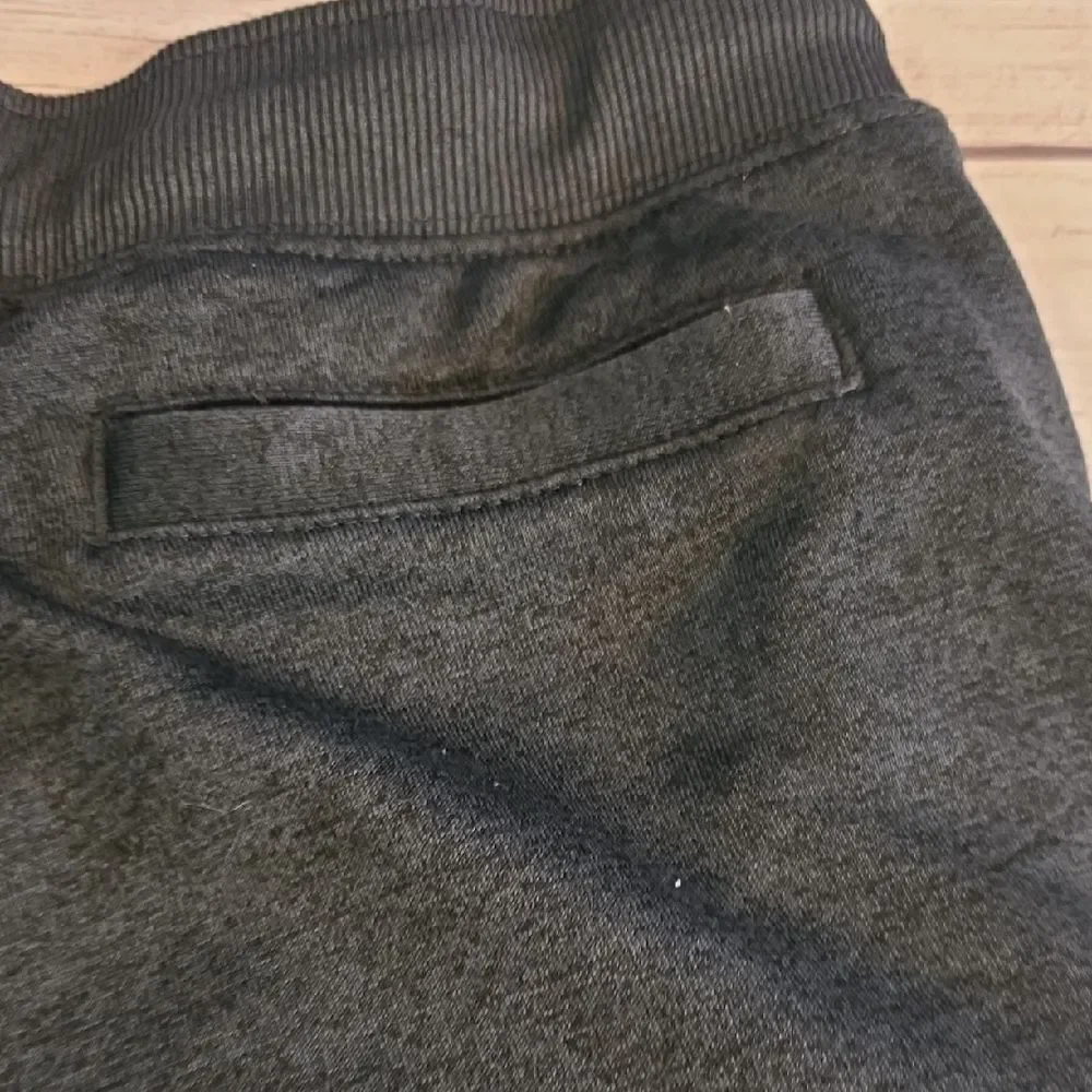 Hurley Black Sweatpants Tapered Cuffed Joggers